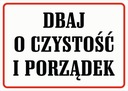 ДОСКА СОХРАНЯЙТЕ ЧИСТОТУ И ЗАКАЖИТЕ 40Х60см ПВХ 3мм