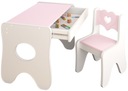 Стол и стул с ящиком. Различные цвета