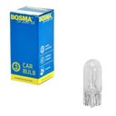 ЛАМПА 12V 5W T10 W5W ЦЕЛЬ-СТЕКЛЯННАЯ 1 ШТ.