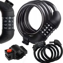 ВЕЛОСИПЕДНЫЙ ЗАМОК С 4-ЗНАЧНЫМ КОДОМ