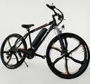 26-дюймовый электрический велосипед MYATU, 250 Вт, 36 В, 12,5 Ач, встроенное колесо для взрослых