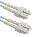 Оптоволоконный патч-корд SC/UPC - SC/UPC Multimode 50/125 OM4 Duplex | 5 м