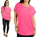 БЛУЗКА, ХЛОПКОВАЯ ФУТБОЛКА, ОДНОРОДНЫЕ ЦВЕТА - 2XL