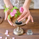 KENZAN ZABA KWIATOWA ЕЖ DO ARANZACJI IKEBANA КОМПЛЕКТ 4 ШТУКИ DO ДОМА  фото 6
