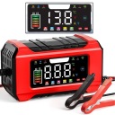 ЗАРЯДНИЙ ПРИСТРІЙ AKUMULATOROW РОЗУМНА 12V 24V 9 TRYBOW Z EKRANEM LCD  (18394744129) фото min 13