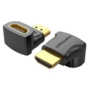 Угловой адаптер HDMI «папа-гнездо» VENTION 4k, 60 Гц