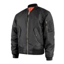 Куртка военного пилота Flek MA1 Basic Black M