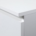 Komoda skrinka K160 4 zásuvky biela AKD Montáž nábytok na samostatnú montáž