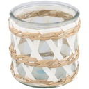 БАМБУКОВАЯ ПОДСВЕЧА ДЛЯ ЧАЙНОЙ КОМАНДЫ СТЕКЛО БАМБУК б