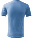 Detské tričko bavlna Malfini CLAS modrá 146 Dlžka rukávov 15 cm