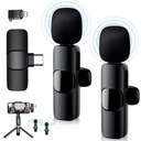 2 БЕСПРОВОДНЫХ МИКРОФОНА USB-C LIGHTNING ANDROID IOS