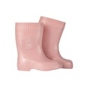 KALOSZE POPROSZE GUMOWCE DZIECIĘCE PUDROWY RÓŻ R 19/20