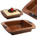 FOREMKA KWADRATOWA SILIKONOWA DO PIECZENIA CHLEBA CIAST NIEPRZYWIERAJĄCA