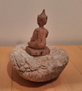 Rzeźba BUDDA NA COKOLE Laos Wysokość produktu 5.5 cm