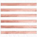 САЛФЕТКИ белые РОЗОВЫЕ в полоску ДЕКОР 10 шт.