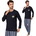МУЖСКАЯ ПИЖАМА, ДЛИННЫЙ РУКАВ, ДЛИННЫЕ БРЮКИ/ПУГОВИНКИ