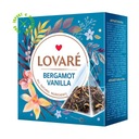 Черный экспресс-чай Lovare Бергамот Ваниль 15 пирамидок по 2 г