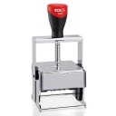 ЦИФРОВАЯ ШТАМПА ДАТА ПОЛЬСКАЯ ШТАМП-СКЕЛЕТ ISO Colop 3860 ДВУХЦВЕТНАЯ