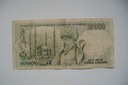 Banknot Turcja 10000 Lira 1970 r. Kraj Turcja