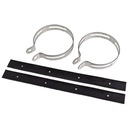 ЗАЖИМ ГЛУШИТЕЛЯ МЕТАЛЛ С РЕЗИНОЙ 2Т и 4Т