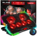 ПОДСТАВКА ОХЛАЖДАЮЩАЯ ПОДСТАВКА ДЛЯ НОУТБУКА LED RGB USB