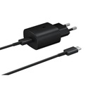 БЫСТРОЕ ЗАРЯДНОЕ УСТРОЙСТВО SAMSUNG 25 Вт TYPE-C + КАБЕЛЬ USB-C