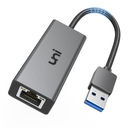 Uni sieťová karta adaptér USB 3.0 RJ45 Laptop Nintendo Switch PC GIGABIT