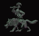 Wolf Riders with Axes - Druk 3D - Minifaktura Warhammer Fantasy Battle Frakcje Chaos (Fantasy Battle)