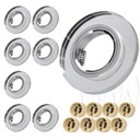 8 светодиодных потолочных светильников. Светодиодная лампа GU10.