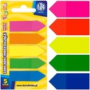 ЗАКЛАДКИ-САМОКЛЕИ ДЛЯ ЗАМЕТОК ASTRA 5 x 25 шт. СТРЕЛКА