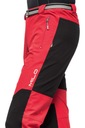 Trekingové nohavice BRENTA red Milo XL Dominantný materiál Polyamid