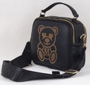 Massimo Contti kabelka poštárka kufor ekologická koža medvedík čierna Stav balenia originálne