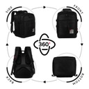 PETERSON PREMIUM plecak torba walizka 40x20x30 Kod producenta PTN PLG-03-T BLACK+R