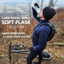 Softflask mäkká fľaša pružná fľaša na vodu na behanie skladacia Výška 27 cm