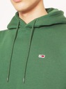 Bluza męska TOMMY HILFIGER 38 M logo khaki Odcień khaki