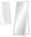 BEZPIECZNE lustro STOJĄCE rama 170x70 białe kolory