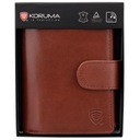 Мужской кожаный кошелек Koruma с защитой от кражи RFID