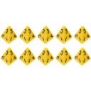 НАБОР ИЗ 10 КУБИКОВ K4 RPG YELLOW FOUR