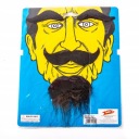 ИСКУССТВЕННАЯ БОРОДА, БРОВИ Усы, ЧЕРНЫЕ, САМОКЛЕЙКИ