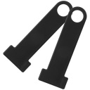 1 PAIRING CZARNEGO ZELAZNEGO PIERSCIENIA DO HELMET VERSATILE BELT MOTORCYCLE BEZPIECZNE FASTENERS  photo 7