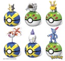 Mega Construx Pokemon Poke Ball - sada 6 ks! Typ Klocki konstrukcyjne