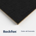 Потолочная плитка Rockfon Color-all Уголь 600x600