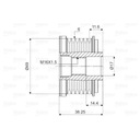 EMBRAGUE ALTERNADOR BMW 