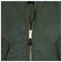 ВОЕННАЯ КУРТКА ПИЛОТА MA1 BASIC US ARMY FLEK FLYERS MIL-TEC OLIVE XXL