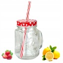 СТЕКЛЯННАЯ КРУЖКА С ТОЛОЧКОЙ ДЛЯ ВЗРОСЛЫХ 450МЛ ЛИМОНАДНЫЕ СТАКАНЫ