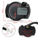 Univerzálne motocyklové hodiny tachometer KOSO Replika Výrobca Best
