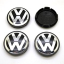 TAPACUBOS TAPAS CIEGAS KAPSLE ZNACZKI PARA DISCOS VOLKSWAGEN - 56 MM 4 PIEZAS 