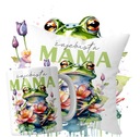 ПОДУШКА НА ДЕНЬ МАТЕРИ - НАБОР - ПОДАРОК ​​FROGGY FROG MOTHER