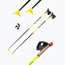 Палки для беговых лыж LEKI PRC 650 черные и желтые 65240871140 150 см