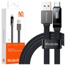 КАБЕЛЬ MCDODO USB-C ДЛЯ БЫСТРОЙ ЗАРЯДКИ ДЛЯ SAMSUNG XIAOMI TYPE C 6A 100W 1M LED